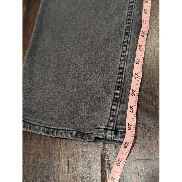 Levis 514 Jeans Mens 37x29 Gray Straight Leg Faded Denim Grunge Classic Y2K - Picture 12 of 13